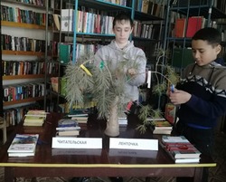 В Каменноярской библиотеке состоялась акция «Читательская ленточка»