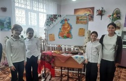 В черноярской школе прошла Масленичная ярмарка