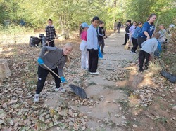 В черноярских сёлах прошли субботники