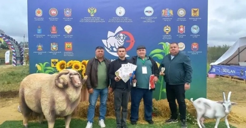 Черноярцы представили элитные породы на выставке племенного скота 