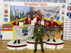 Черноярские спортсмены приняли участие в чемпионате России по боевому самбо