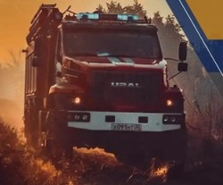 В Черноярском округе горел жилой дом