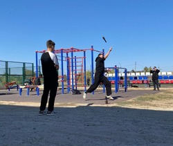 В Черноярском губернском колледже прошли соревнования по лёгкой атлетике