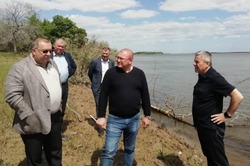 В черноярском селе Солёное Займище продолжается строительство водопровода