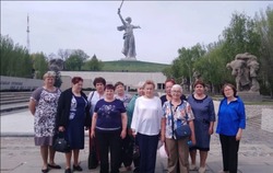 Черноярцы посетили мемориал в Волгограде