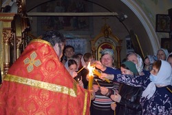 Черноярцы встретили Пасху