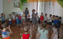 Игру в рамках проекта «Играем вместе» провели для черноярских дошколят
