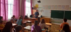 В Черноярской школе сотрудники МЧС провели родительское собрание