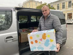 Черноярцы доставили «Коробку храбрости» в Астрахань