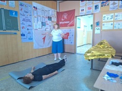 Черноярцы осваивают приёмы первой помощи 