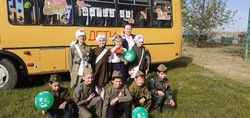 В селе Поды Черноярского района прошли акции ко Дню Победы