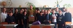 Черноярскую школу посетил участник СВО