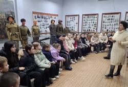 Черноярские школьники посетили местный музей