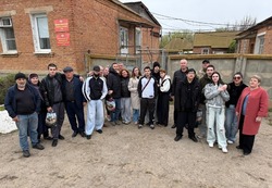 Черноярских призывников проводили в армию 