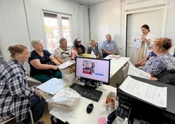 В Черноярском округе прошёл выездной приём пациентов 
