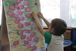 В Черноярском районе дети отметили День Каспийского моря