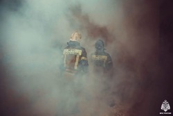 В Черноярском округе загорелся жилой дом